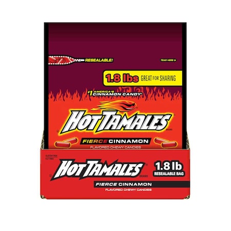 Hot Tamales Hot Tamales 28.8 oz. Cinnamon Stand Up Bag, PK6 7097049462